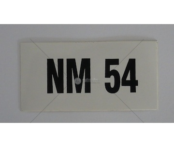 Samolepka NM 54