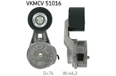 Napínací kladka, žebrovaný klínový řemen SKF VKMCV 51016