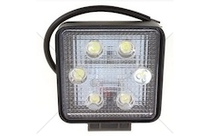 LED pracovní světlo 18W, 12-24V, 6x3W, 110x110mm