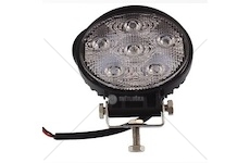 LED pracovní světlo kulaté 10-30V, 6xLED, FI 116mm kulatá