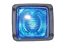 Svítilna pracovní obdélníková malá modrá TANGDE TD01-64-031B
