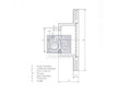 Brzdový kotouč DT Spare Parts 3.62069