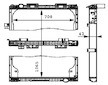 Chladič, chlazení motoru MAHLE CR 684 000P