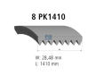 ozubený klínový řemen DT Spare Parts 4.80713