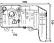 Vyrovnávací nádoba, chladicí kapalina MAHLE CRT 55 000P