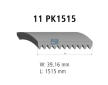 ozubený klínový řemen DT Spare Parts 3.34328
