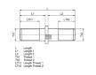 Sroub kola DT Spare Parts 10.10041