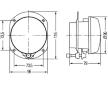 Odbocovaci svetlomet HELLA 1N0 009 295-057