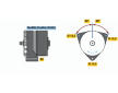 generátor BOSCH 0 120 468 107