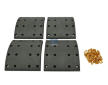 Sada brzdoveho oblozeni, bubnova brzda DT Spare Parts 1.35001