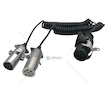 Adaptér 15pin-2x7 pin N+S kabel 3,5m kov