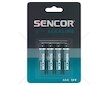 Alkalická baterie SBA LR03 4BP AAA SENCOR