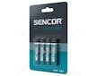 Alkalická baterie SBA LR03 4BP AAA SENCOR