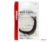 AUX kabel jack-jack 3,5mm 100cm AMiO-03296