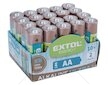 Baterie alkalické EXTOL ENERGY ULTRA +, 20ks, 1,5V AA (LR6), EXTOL ENERGY