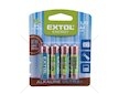 Baterie alkalické EXTOL ENERGY ULTRA +, 4ks, 1,5V AA (LR6), EXTOL ENERGY