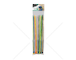 Elastické stahovací pásky 3,6×300 mm, 50 ks, mix barev - BRADAS