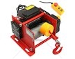 Elektrický lanový naviják, 300/600 kg, 30 m, 230 V - MAR-POL