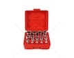 Hlavice nástrčné Torx E4 - E24, 1/2", 3/8", 1/4", sada 14 ks MAR-POL