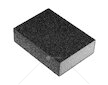 Houba brusná 100x70x25mm, P80 GEKO