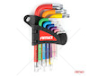 Imbusové TORX klíče z S2 oceli 9ks AMiO-04300