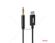 Kabel USB-C na TYP AUX Mini Jack 3,5mm 1m AMiO-04294