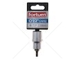 Klíč zástrčný TORX, 1/2', TX27, L 55mm, CrV/S2, FORTUM