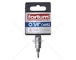 Klíč zástrčný TORX, 1/4', TX10, L 37mm, CrV/S2, FORTUM