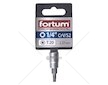 Klíč zástrčný TORX, 1/4', TX20, L 37mm, CrV/S2, FORTUM