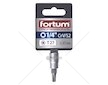 Klíč zástrčný TORX, 1/4', TX27, L 37mm, CrV/S2, FORTUM