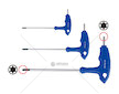 KLUCZ TRZPIENIOWY TORX T10X145MM 