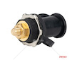 Konektor napájení baterie černý mínus s krytkou 3/8 M10 12V 24V 48V 250A AMIO-03813