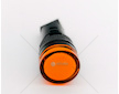 Kontrolka kulatá oranžová LED 12V