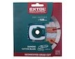 Kotouč diamantový řezný segmentový Grab Cut, 125x22,2mm, suché řezání, EXTOL INDUSTRIAL