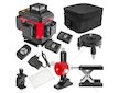 Křížový laser 360° samonivelační, 4D, zelený RED TECHNIC