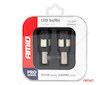 LED BUBLS CANBUS PRO series 1156 BA15S P21W R10W R5W 24x3020 SMD FAN White 12V/24V AMIO-03721