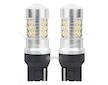 LED CANBUS 3030 24SMD T20 7440 WY21W Oranžová 12V/24V