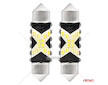 LED žárovky CANBUS 12SMD Festoon C5W 2016 39mm White 12/24V AMiO-04237