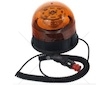 Maják oranžový CREE LED 12-24V magnetický/3-úchyty 