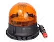 Maják oranžový LED 12-24V magnetický/3-úchyty 