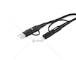 Multikabel USB C-USB C iOs USB A FullLINK 1m UC-15