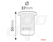 Nabíječka 2xUSB 12/24V MOD-04 AMiO-02854
