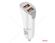 Nabíječka do auta 2x USB-A 2.1A 12/24V AMiO-0387