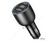 Nabíječka do auta 2x USB C port + USB A port 12/24V 100W AMIO-04371