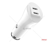 Nabíječka do auta 2xUSB-C 40W 12/24V AMiO-03884