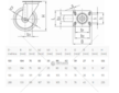 Náhradní otočné kolečko polypropylenové s brzdou 125mm GEKO