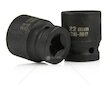 Nástrčné hlavice 10-24mm, 1/2", sada 10ks, CrMo, 6-hran v kufru BJC