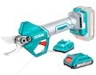 Nůžky zahradnické AKU, Brushless, 20V Li-ion, 2000mAh, industrial, 1ks baterie a nabíječky TOTAL