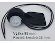Obrysová svítilna zavěšená LED W23 uni