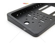 Parkovací asistent 4 senzory bílé TFT01 4,3 `s kamerou CAM-402 LED v podložce pod SPZ